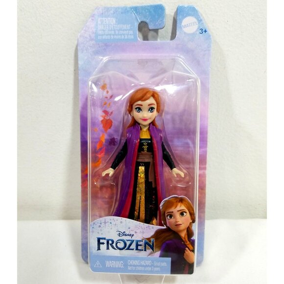 Disney Frozen Doll Anna  3.5" Mini Princess New and Sealed Collectible - Picture 1 of 3